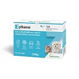 Zylkene Ergänzungsfuttermittel | Katzen und Hunde bis 10 kg | Entspannend bei Beschwerden | 100 Kapseln 75mg