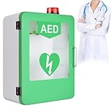 AED-Defibrillator-Aufbewahrungsschrank, Wandmontierte AED-Alarmbox, Transparentes Glasfenster Und Design Mit Abgerundeten Ecken, Geeignet Für Die Meisten AED-M