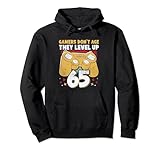 Gamers Don't Age They Level Up - Gamer 65. Geburtstag Pullover H