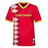 FIFA Offizielles Trikot der Frauenfussball-Weltmeisterschaft 2023, Vietnam, Rot, 7 J