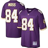 Mitchell & Ness Herren M. Vikings T Shirt, Lila, L EU