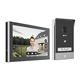 EZVIZ 2K Video Türklingel mit Kamera, Türsprechanlage mit 7' Farb-Touchscreen, Personenerkennung und Zwei-Wege-Audio, Gegensprechanlage mit Türöffner, unterstützt Dualband-WLAN, HP7