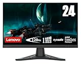 Lenovo G24e-20 60,5 cm (23,8 Zoll, 1920x1080, Full HD, 100Hz, WideView, entspiegelt) Gaming Monitor (HDMI, DisplayPort, 1ms Reaktionszeit, AMD Radeon FreeSync) schw