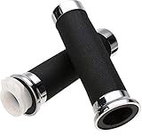 Gasgriffe Schwarz Links und rechts Griffe Retro Roller Znen ZN125-H & ZN125T-E