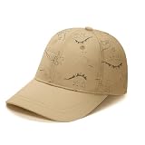 Voqeen Kinder Baseball Cap Baby Sonnenhut UV Schutz Kinder Kappe Sommermütze Basecap Jungen Schirmmütze Cappy Mädchen Anti-UV Mütze Dino Cap Outdoor 6 Monate - 8 J
