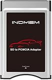READYXIO PCMCIA to SD-Karte Speicherkartenadapter SDHC auf PC-Kartenkonverter Lesegerät für Mercedes Benz S, E, C, GLK, CLS Klasse COMAND APS System Media Play