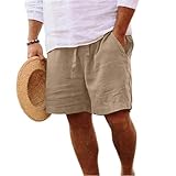 Cargo Shorts Herren Boys Radler Hosen Kurze Schwarz Baseball Trikot Sporthose Mit Handytasche Pole Dance Shorts Sweatshorts Jungen Running Tights Herren Jeans Stretch Kurz Hot (Khaki,XL)