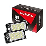NUROTA Kennzeichenbeleuchtung LED passend für A3 8P, A4 B6 B7, A6 4F, A5 Cabrio, Q7