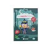 tonies Magisches Malbuch mit Stickern, Ausmalbuch – Freundschaftstag im Zauberwald inklusive Hörspiel Figur zum Dow