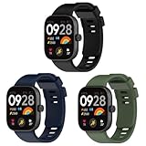 BexidoIera Armband Kompatibel mit Xiaomi Redmi Watch 5/Watch 4 Armbänder für Damen Herren, Weiches Silikon Sport Ersatzarmband Uhrenarmb