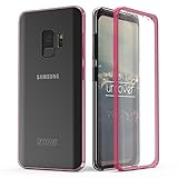 Urcover Kompatibel mit Samsung Galaxy S9 Hülle I Original berühmt durch Galileo I Hard-Edition I QI-Fähig Rundum 360° Schutzhülle Case Pink