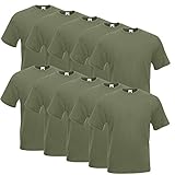 Fruit of the Loom 10er Pack Valueweight T-Shirt Größe S - 5XL T-Shirts in vielen Farben M,O