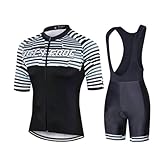 UGLY FROG Radtrikot Herren Kurzarm Set Radhose Herren Träger Kurz mit Sitzpolster 2019 Sommer Mode-Design Leichtgewicht Atmungsaktiv Schnell Trock