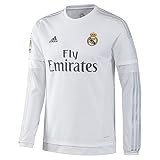 adidas Herren Ausweichtrikot Real H Jersey LS Trikot, White/Clear Grey, XXXL