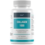 EXVital Collagen 1000, 120 Tabletten mit 100% Kollagen Hydrolysat, 1000 mg Collagen Typ I & II pro Tablette, angereichert mit Magnesium, ohne Zusätze, hochdosiert & in Deutschland herg