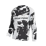 UGLY FROG Herren Element Racewear Motocross Jersey MX Enduro Downhill Trikot Mountain Bike Motorrad Wear Top Schutzkleidung I
