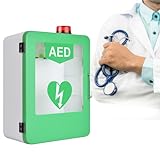 AED-Aufbewahrungsschrank Wandmontierter Tragbare Defibrillatorbox Automatisches Externes Defibrillator-Schließfach Mit Alarm Ausrüstung Für Erste H
