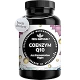Coenzym Q10 – 120 vegane Kapseln mit 200mg Coenzym pro Tagesdosis – hochwertiges Q10 – Vorrat für 4 Monate – hochdosiert, ohne unnötige Zusätze – in Deutschland entwickelt & laborgeprü