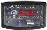 Bosch Professional 32tlg. Schrauberbit-Set (PH-, PZ-, Hex-, T-, TH-, S-Bit, Zubehör Bohrschrauber und Schraubendreher)