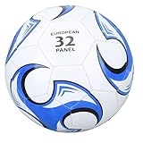 ANKROYU Offizielle Größe 5 Fußball -Premium -PVC -Material High Elasticity Training Match Football für den Innengarten im Freien im Freien im Freien im Freien im Freien im Freien im (Blau)