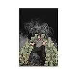 CAIAO Pablo Escobar Drogenterroristen Have Money Poster Cool Artworks Painting Wall Art Canvas Prints Hängende Bilder Poster 30 x 45