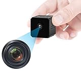 DICPHIL Versteckte Kamera Mini Kamera 1080P - Tragbare kleine HD Kamera mit Nachtsicht und Bewegungsaktivierung - Verdeckte Überwachungskamera für den für zu Hause und im F