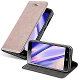 Cadorabo Hülle kompatibel mit ZTE Blade A612 aus Premium Kunst Leder Flip Klappbare Stoßfeste Magnetische [Standfunktion] [Kartenfächern] Cover Hülle für ZTE Blade A612 Tasche in B