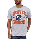 Junk Food Clothing x NFL - Denver Broncos - Teamhelm Erwachsene Unisex Fan T-S