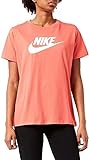 Nike Damen Essntl Icon Futur T Shirt, Pink Oxford, S EU