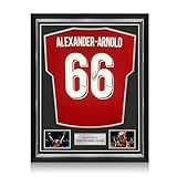 Exclusive Memorabilia Von Trent Alexander-Arnold signiertes Liverpool-Trikot 2018-19. Überlegener R
