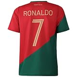 Portugal Fußballtrikot Heim - Kinder und Erwachsene - Jungen - Sportsachen - Geschenk - Sport t Shirt - Sportbekleidung - Größe 140