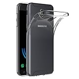 AICEK Samsung Galaxy J5 2017 Hülle, Transparent Silikon Schutzhülle für Samsung J5 2017 Case Crystal Clear Durchsichtige TPU Bumper Galaxy J5 2017 Handyhülle (5,2 Zoll SM-J530F)