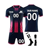 Individuelles Trikot Frankreich Trikot Em 2025 Kinder Trikot Em 2025 Neuer Trikot Kinder Americans Trikot Set Kinder Lamine Yamal Trikot Fußball Trikot Deutschland Spanien Trikot Em 2025
