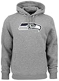 New Era - NFL Seattle Seahawks Team Logo Hoodie, Grau, 4XL