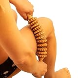 Tuuli Accessories Anti Cellulite Massage Massagegerät Massageroller Roller mit Griff Oberschenkel Maderotherapie aus H