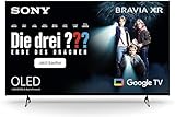 Sony BRAVIA XR, XR-65A75K, 65 Zoll Fernseher, OLED, 4K HDR 120Hz, Google , Smart TV, Works with Alexa, mit exklusiven PS5-Features, HDMI 2.1, Gaming-Menü mit ALLM + VRR, 24 + 6M G