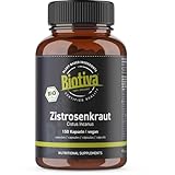 Zistrosenkraut Bio 150 Kapseln - Cistus Incanus - graubehaarte Zistrose - ohne Zusatzstoffe - Abgefüllt und kontrolliert in Deutschland - B