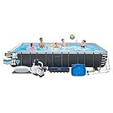 Swimmingpool Super Deal - Intex Ultra XTR Frame Rechteckig 732x366x132 cm, B
