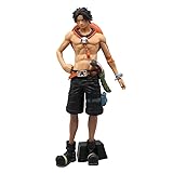 LGQHCE One Piece Portgas·D· Ace Figur, Anime Statue Character Model 1 PCS Portgas·D· Ace Collectible Gift Desktop Dekoration for One Piece Fans, 28 * 12 * 6