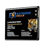 Extremecells Akku kompatibel mit Samsung Galaxy S4 Mini DuoS LTE GT-i9190 GT-i9192 GT-i9195 GT-i9198 ersetzt EB-B500BE Batterie HK V