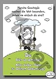 44 - Geburtstagskarte – Geschöpfe - Postkarte von Sheepw