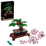 LEGO 10281 Icons Bonsai Baum Set für Erwachsene, Pflanzen Home Deko Set mit Blumen, DIY Projekte, entspannende kreative Aktivität Geschenkidee für Frauen, Männer, Sie & Ihn, Botanical C