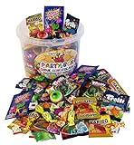 Süßigkeiten – Mix Party Box ohne Schokolade mit 1kg, für Kindergeburtstag mit 6 Kinder, 1er Pack (1 x 1 kg), Süßigkeiten Großpackung