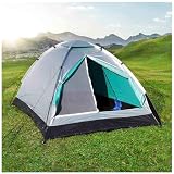 Ultraleichtes 1,7kg Camping Zelt Festivalzelt - mit Transporttasche 2 Personen Trekkingzelt Iglu mit Tragetasche kleines leichtes Kuppelzelt 2 Mann Camping