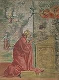 SibeG Modern Kunstdrucke Leinwandbild Gemälde Drucken Bekannt Engel der der Heiligen Anna die Geburt Mariens ankündigt von Bernardino Luini für Office Home Decor 60x90
