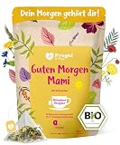 PregniVITAL Guten Morgen Mami – BIO Schwangerschaftstee 1. Trimester mit Ingwer, Minze und Frauenkräutern – 15 Pyramidenb