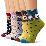 Ambielly Socken aus Baumwolle Thermal Socken Erwachsene Unisex Socken/Größe 35-41 Mehrfarbig/Packung