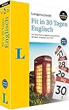 Langenscheidt Fit in 30 Tagen Englisch: Sprachkurs für Anfänger und Wiedereinsteiger mit Buch, 3 CDs und persönlichem Lernp
