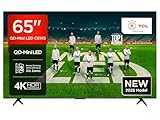 TCL 65C61KS QLED Mini LED Fernseher 65 Zoll, 4K HDR Premium, Dolby Vision & Atmos, Onkyo 2.1 Sound, Smart TV mit Google TV, Game Master, HDMI 2.1, AirPlay 2, Google Assistant & Alex