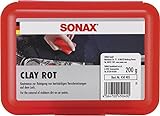 SONAX 450405 SONAX Clay rot, 200g (ReinigungsKnetmasse scharf)